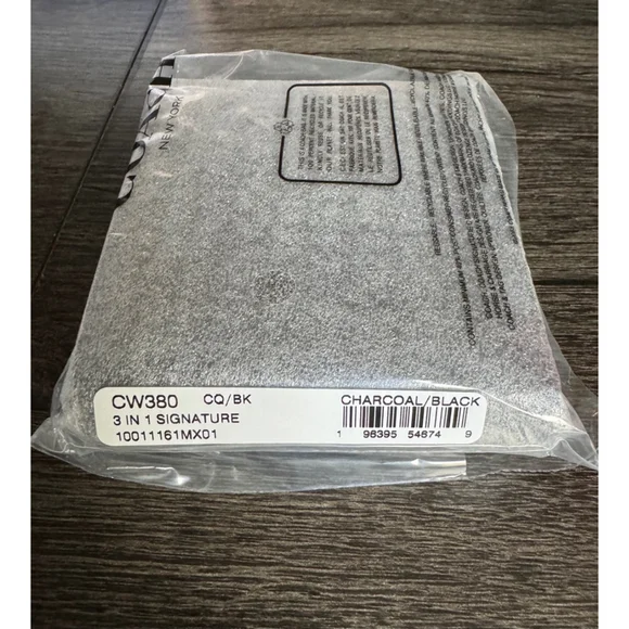 Coach 3 In 1 Men’s Wallet In Signature Canvas - Picture 8 of 8